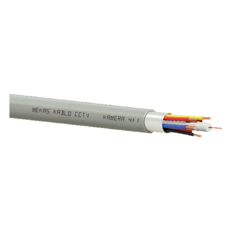 კაბელი CCTV CABLE 1+2 Mini Coax (2 x 0,50) (100m) (40957)