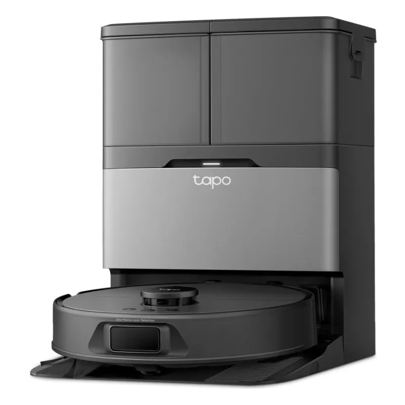 TP-Link, Tapo RV50 Pro Omni, All-in-One Dock, Robot Vacuum Cleaner, Black