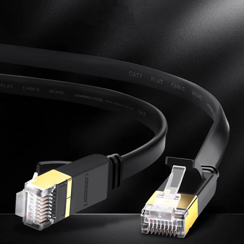 11264, UGREEN, Cable, Cat 7 ftp Lan Cable, 8M, Black