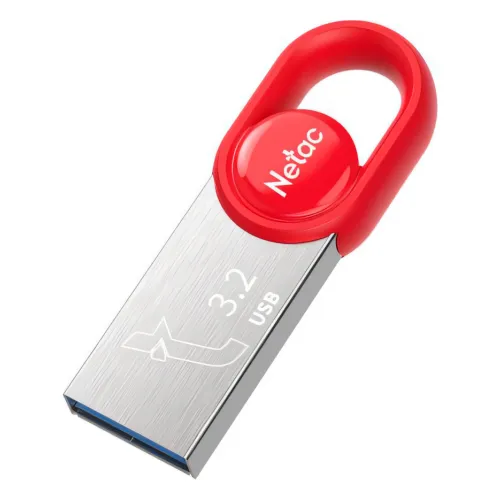 NETAC, UM2, 64GB, USB 3.2, Red