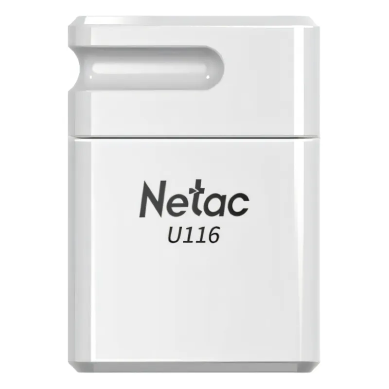 NETAC, U116, 32GB, USB 2.0, White