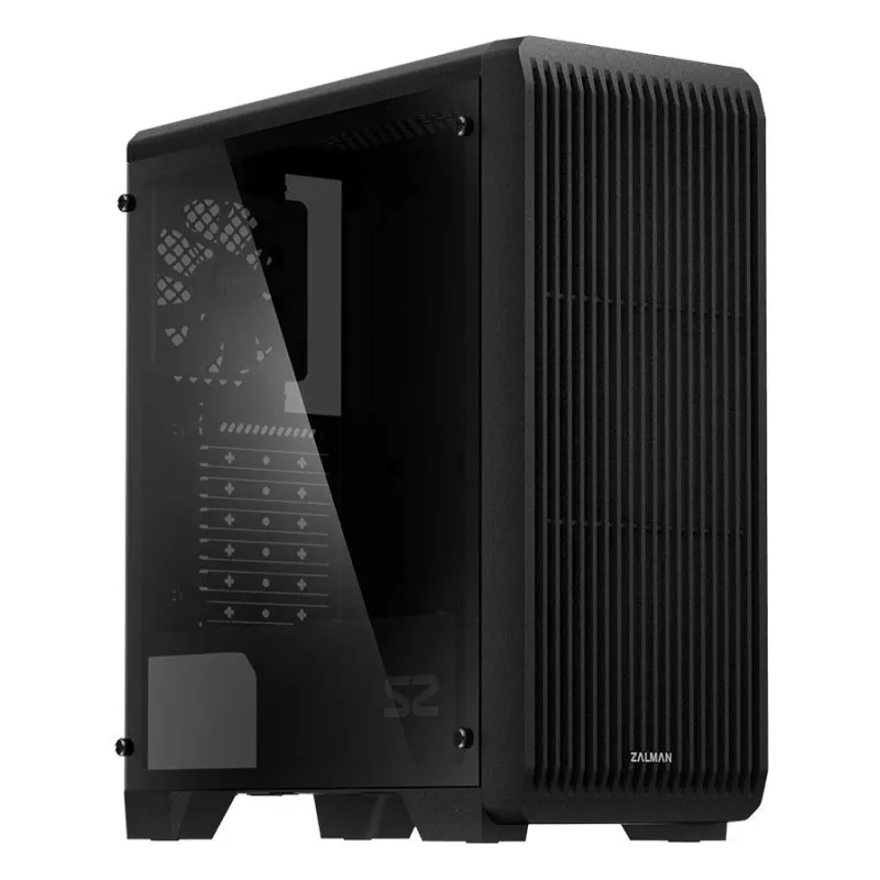 Zalman, S2 TG Case Black