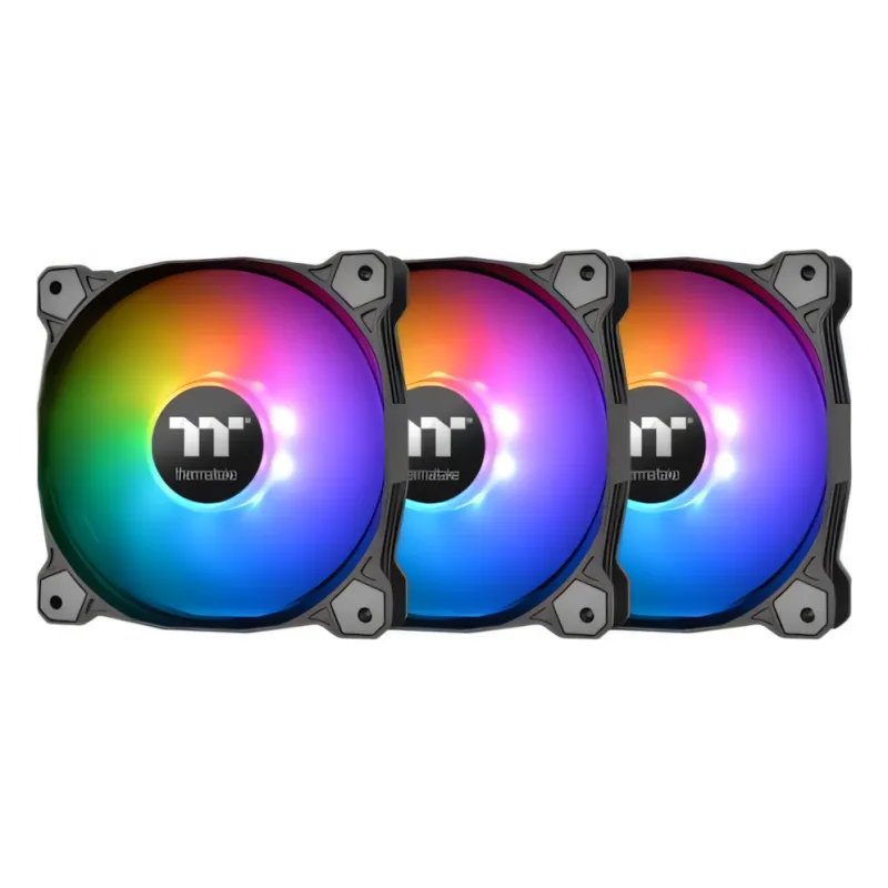 Thermaltake, Pure Plus 12 RGB Radiator Fan TT Premium Edition (3-Fan Pack)