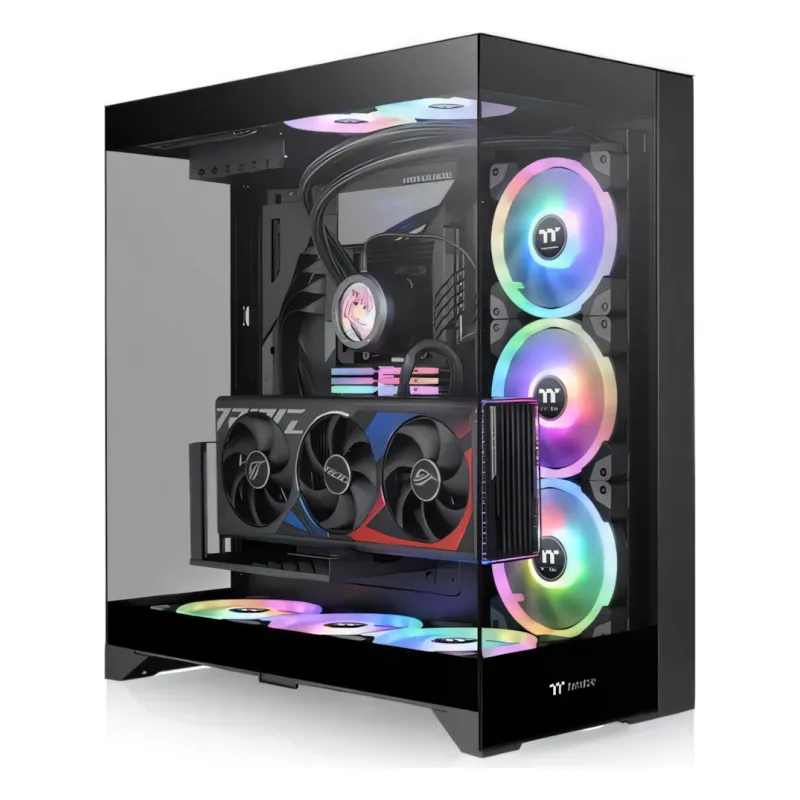 Thermaltake, CTE E550 TG Mid Tower Chassis, Case Black