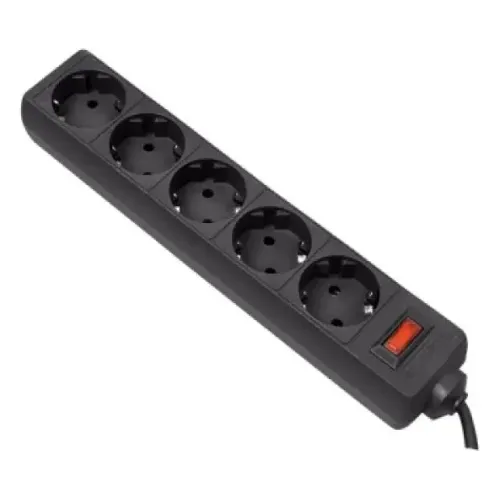 994862, DEFENDER ES, 5.0m Surge Protector, 10A, 5 Sockets
