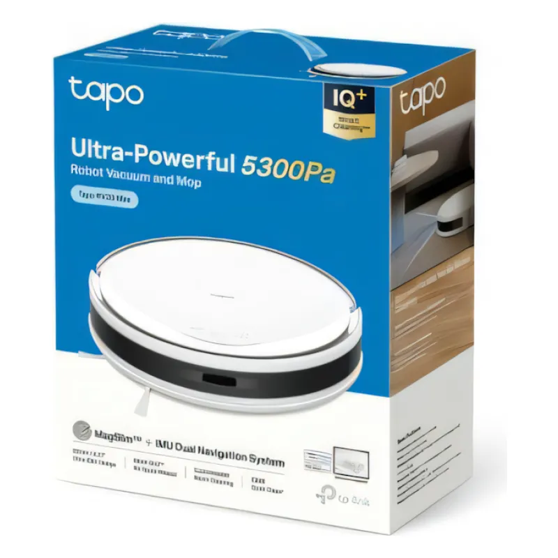 TP-Link, Tapo RV20 Max, Robot Vacuum Cleaner, White