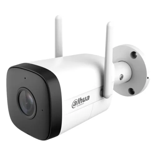 Dahua IPC-HFW1230DT-STW 2.8mm 2მპ გარე Bullet, Wi-Fi, Mic/Speaker, SD, IP67, მეტალი, IR 30მ