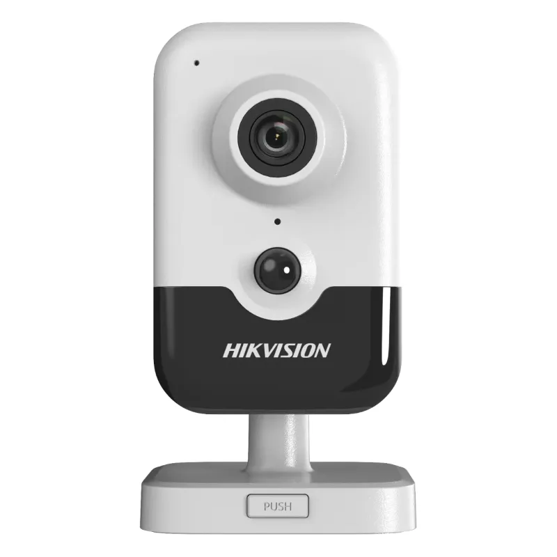 კამერა, Hikvision, DS-2CD2421G0-I, 2mm, (C)IP, 2mp, Cube, Fix, IR10m, TwoWayAudio