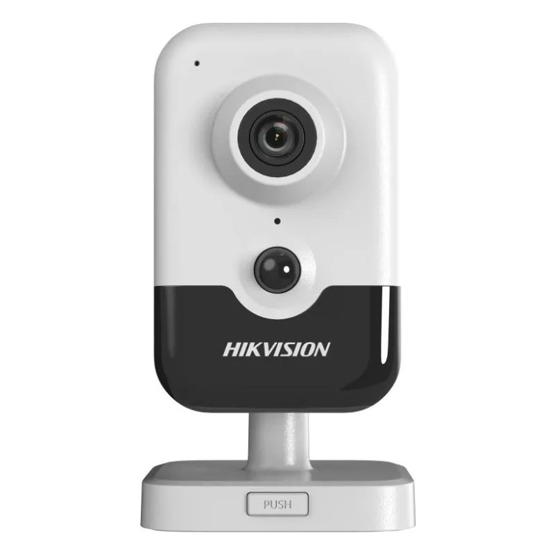 კამერა, IP, Hikvision, DS-2CD2421G0-I(C), 4mm, 2mp, Cube, IR10m, TwoWayAudio, SDcard