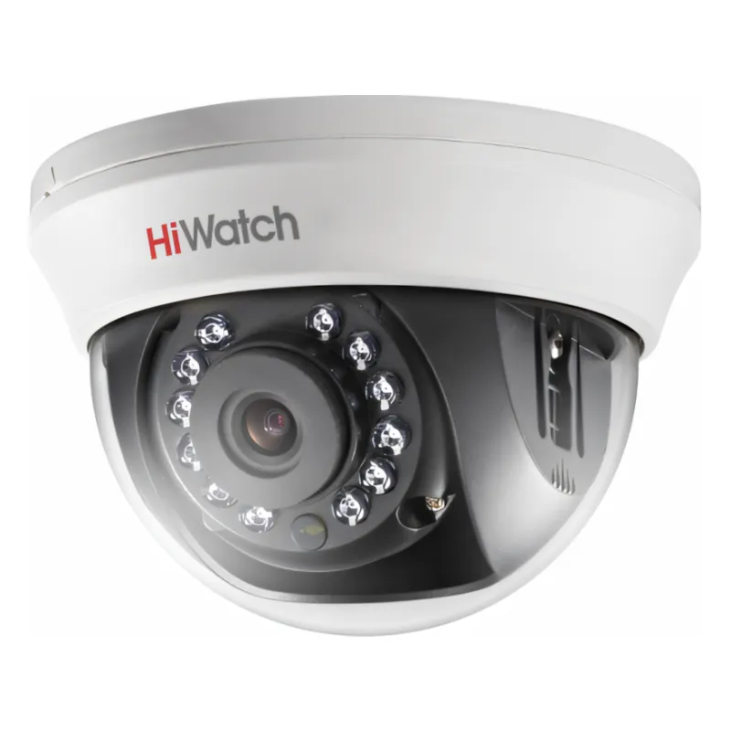 კამერა, Hiwatch, DS-T201(B), 2.8mm, HDTVI, 2mp, Dome, Fix, IR20m