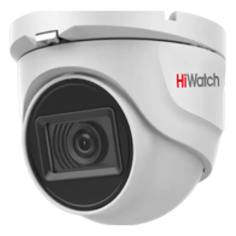 კამერა, Hiwatch, DS-T203A(B)(2.8mm), HDTVI, 2mp, Turret, Fix, IR20m, Mic