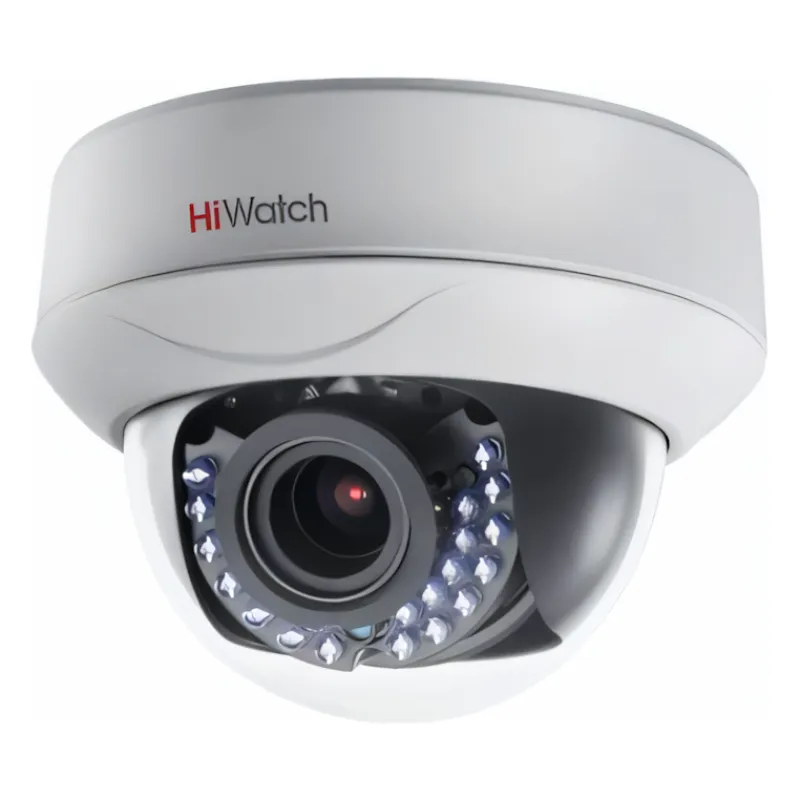 კამერა, Hiwatch, DS-T207(B), 2.8-12mm, HDTVI, 2mp, Dome, Fix, IR30m