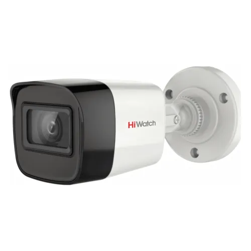კამერა, Hiwatch, DS-T500A (B), 2.8mm, HDTVI, 5mp, Bullet, Fix, IR20m, Mic