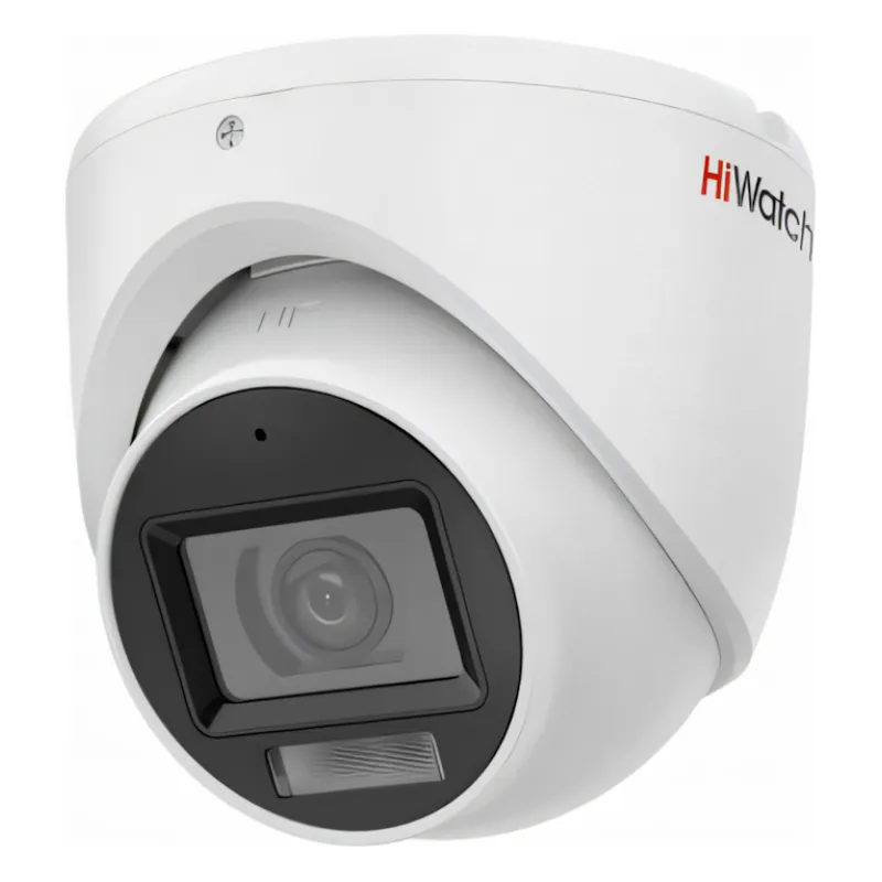 კამერა, Hiwatch, DS-T503A(B) 2.8mm, HDTVI, 5mp, Turret, Fix, IR30m, Mic