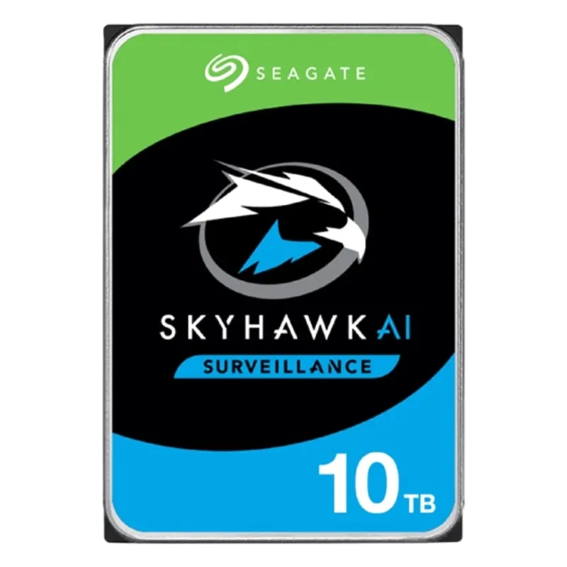 ვიდეომეთვალყურეობის სერიის მყარი დისკი Skyhawk ST10000VE000 10TB