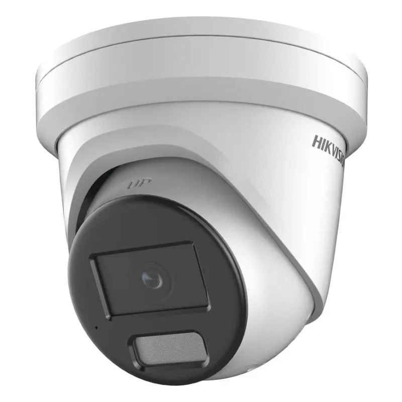 კამერა, IP, Hikvision, DS-2CD2327G2-L(C), 2.8mm, 2mp, Turret, WL30m, ColorVu, SDcard