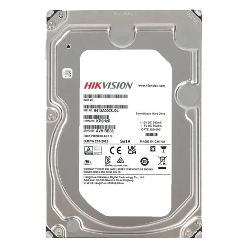 მყარი დისკი - 4TB, SATA HDD Hikvision