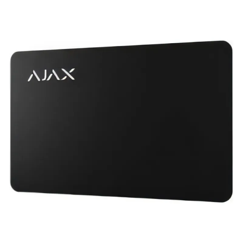 დაშვების ბარათი Ajax Pass black (10pcs)