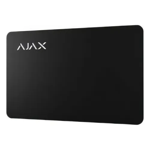 დაშვების ბარათი Ajax Pass black (10pcs)