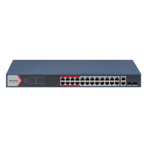სვიჩი Poe Hikvision, DS-3E1318P-EI(B)