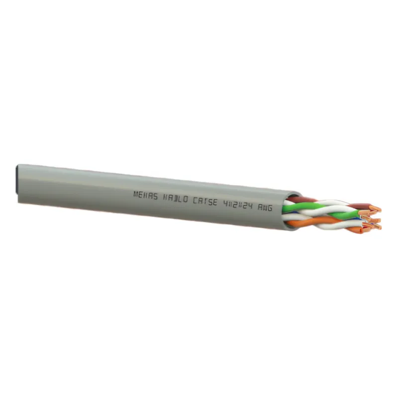 ქსელის კაბელი შიდა მონტაჟის CAT 5e F/UTP 4x2x24 AWG-CU DATA/LAN CABLE INDOOR (305M) (11427)