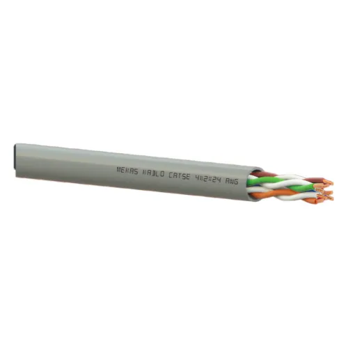 ქსელის კაბელი შიდა მონტაჟის CAT 5e F/UTP 4x2x24 AWG-CU DATA/LAN CABLE INDOOR (305M) (11427)