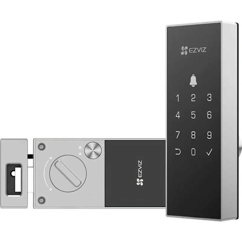 ჭკვიანი საკეტი, Smart FingerPrint Lock, Ezviz, CS-DL03-R100-WP-GR