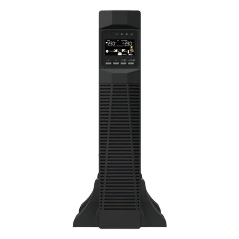 უწყვეტი კვების წყარო (UPS) - 3KVA/3KW On-line RT, ლითიუმის აკუმულატორით