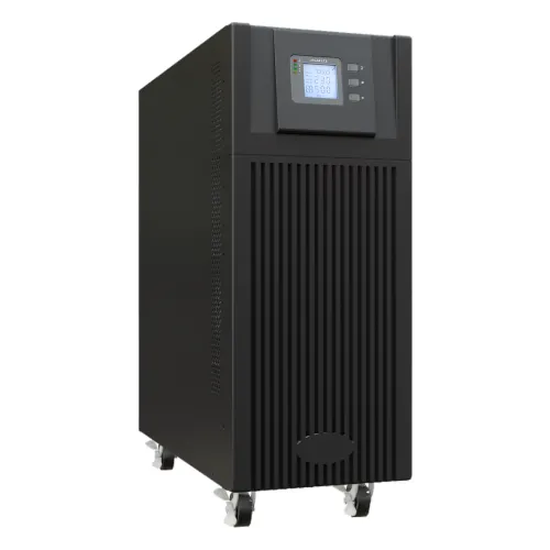 უწყვეტი კვების წყარო (UPS) - 20KVA/18KW UPS 3:3 საჭიროებს 16,18,20 გარე მიერთების აკუმულატორს