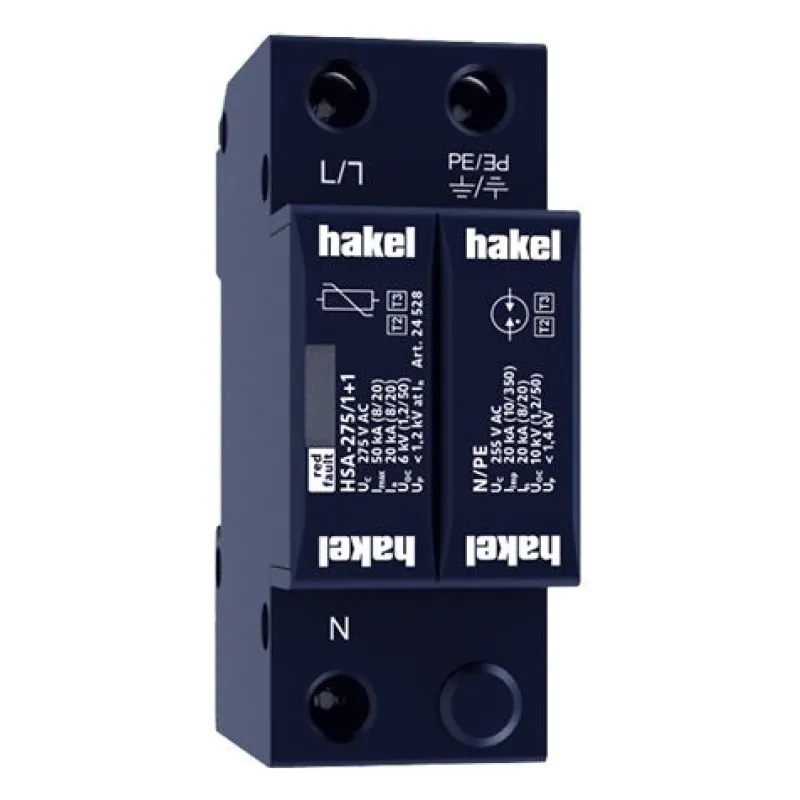 დენის იმპულსისგან დამცავი - HSA-275/1+1, Hakel