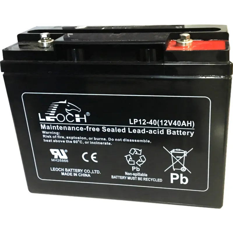 UPS-ის აკუმულატორი 12V/40AH - Leoch