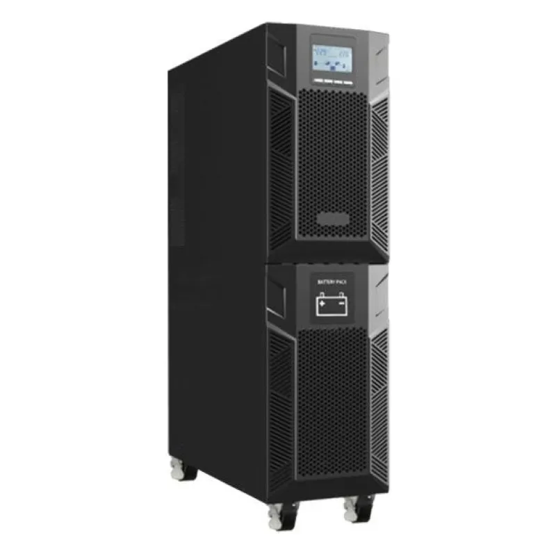 უწყვეტი კვების წყარო (UPS) - 6KVA/5.4KW On-line Tower, 16x9AH აკუმულატორით