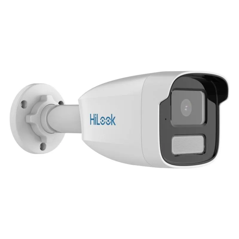 IP კამერა - 4მპ, 2.8მმ, Bullet, ColorVu, Mic, IR50, Smart Hybrid Light, HiLook