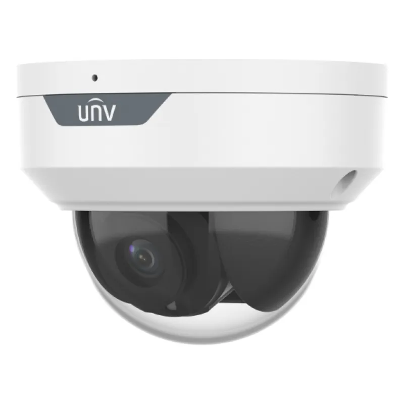 IP კამერა - 2მპ, 2.8მმ, Dome, HBD 2.0, Mic, IK10, Uniview