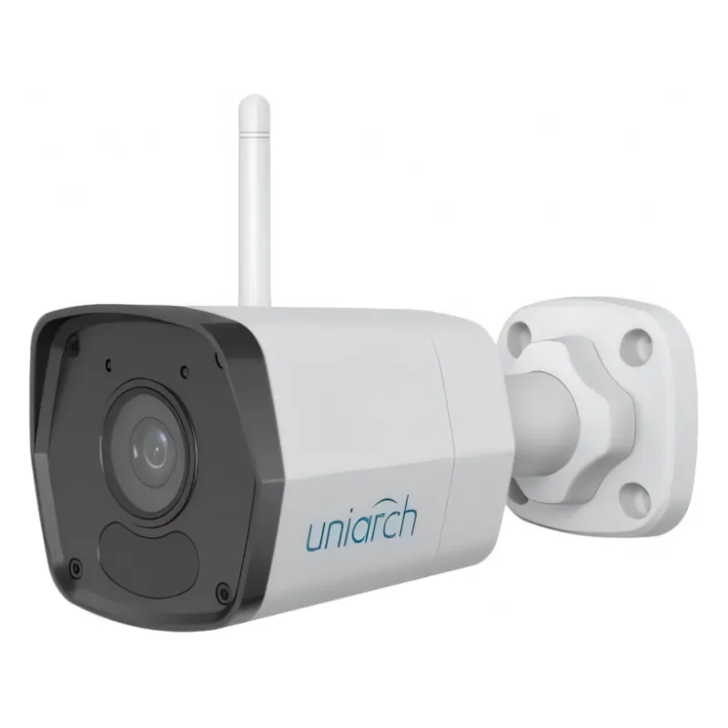IP კამერა - 2მპ, 4მმ, Bullet, WiFi, Mic, SD, ANR, Uniview