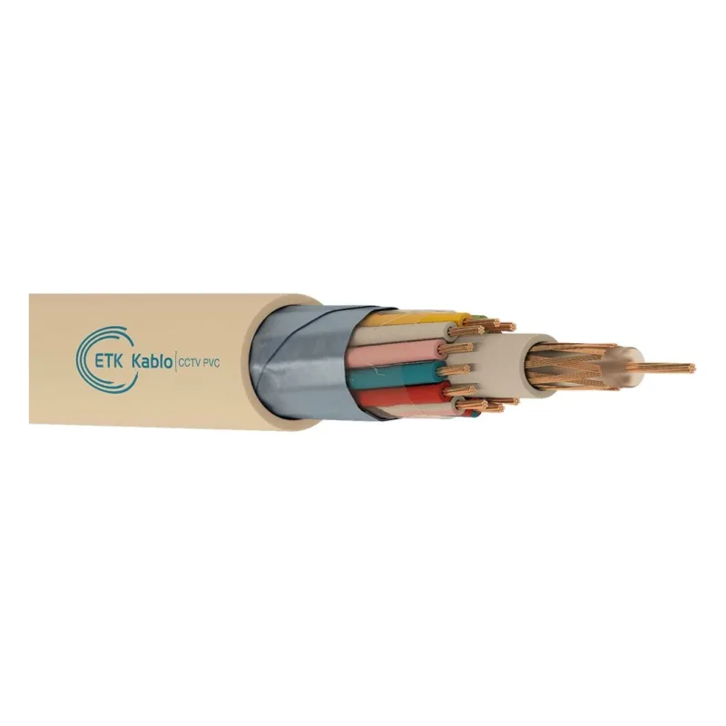 CCTV კაბელი 75 +2x0.22მმ PVC 100 მეტრი