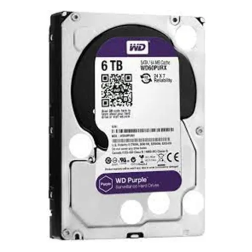 მყარი დისკი - 6TB, SATA HDD WD Purple