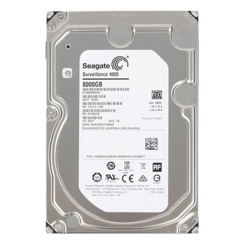 მყარი დისკი - 8TB, SATA HDD Seagate SkyHawk