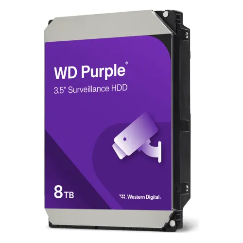 მყარი დისკი - 8TB SATA HDD WD Purple, WD85PURU