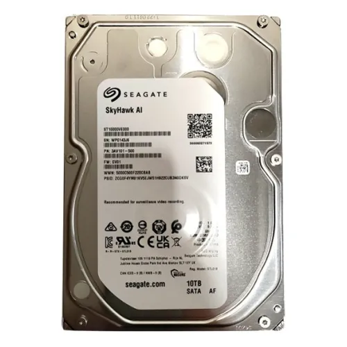 მყარი დისკი - 10TB, SATA HDD Seagate SkyHawk AI