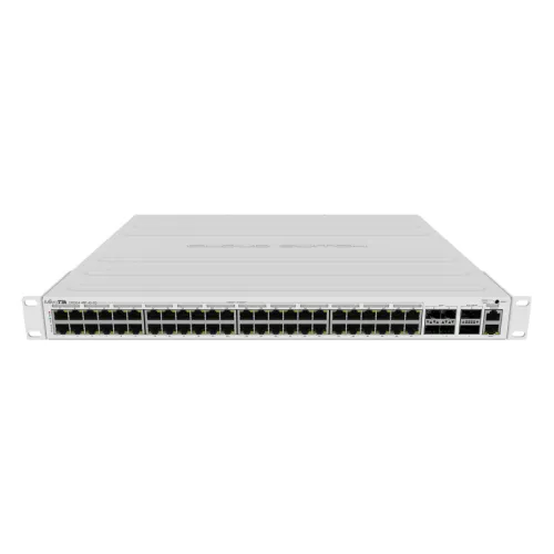 მართვადი PoE სვიჩი - CRS354, L3, 48P af/at, 4S+, 2QSFP+, MikroTik