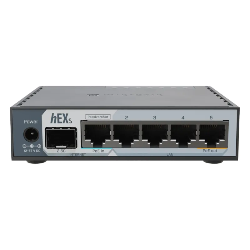 როუტერი - hEX S, E60iUGS, MikroTik