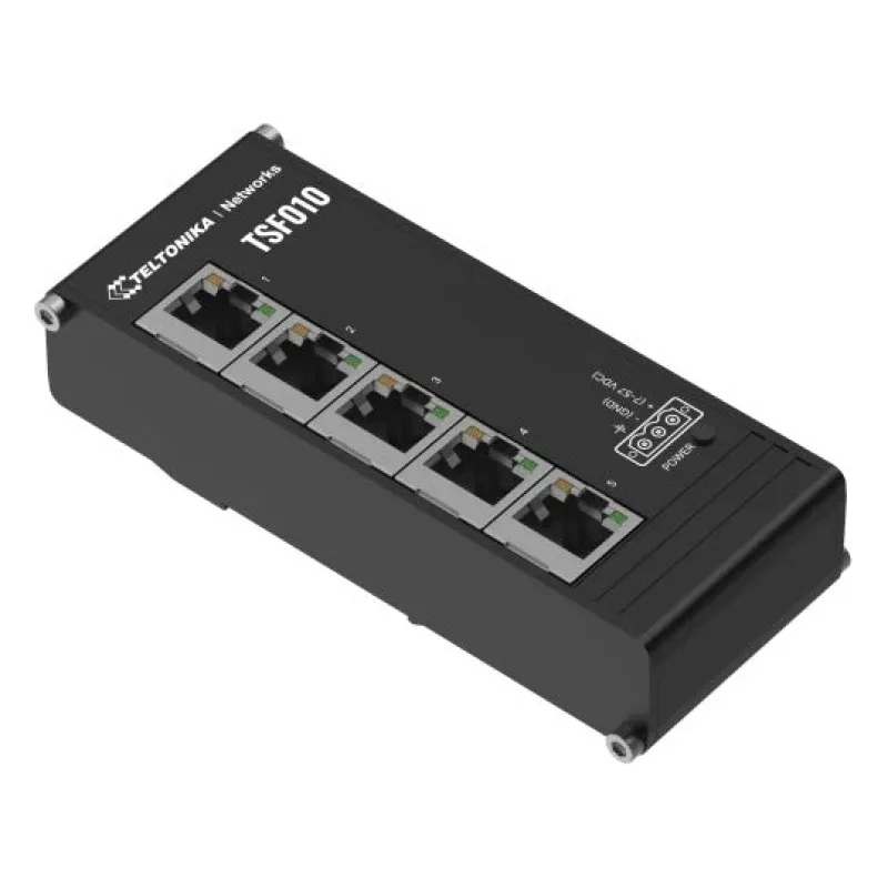 Flat Industrial Switch 5 x 100 ports