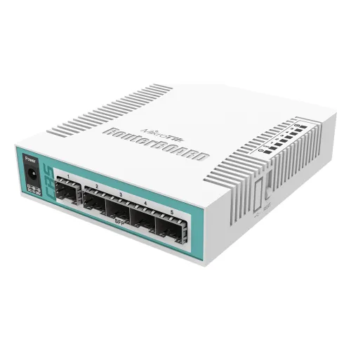 მართვადი სვიჩი - CRS106, L3, 1C, 5S, MikroTik