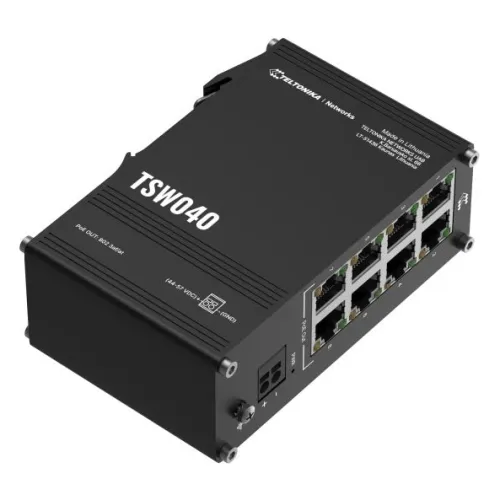 PoE+ Switch 8 10/100 ports