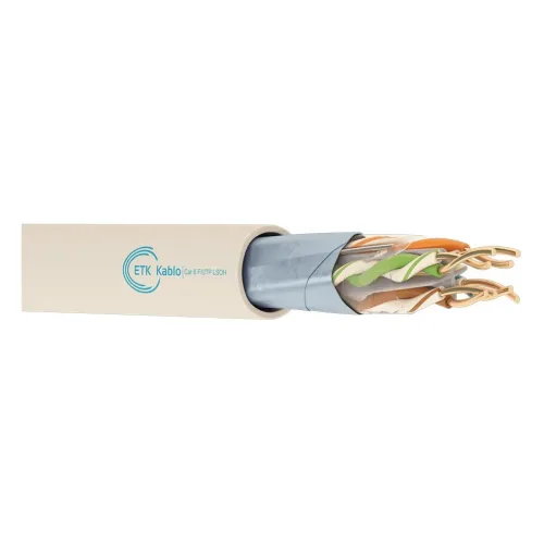 ქსელის კაბელი - Cat6 FTP 23AWG LSZH 100% სპილენძი შიდა გამოყენების 305 მეტრი