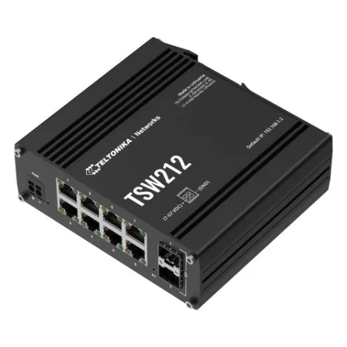 L2 managed Switch 8 10/100/1000, 2 SFP ports