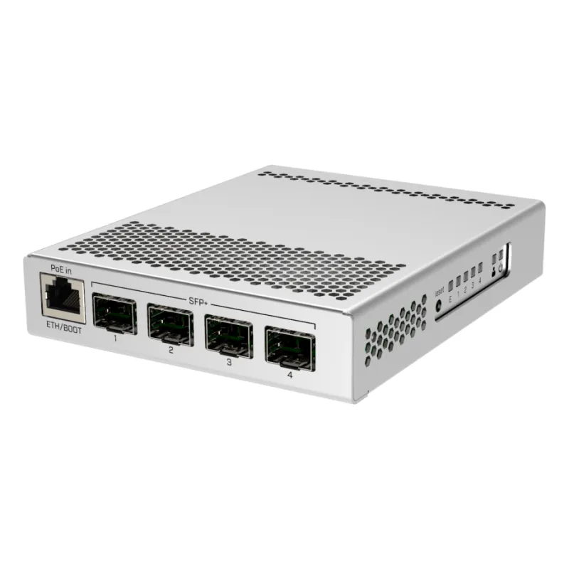 მართვადი სვიჩი - CRS305, L3, 1G, 4S+, MikroTik