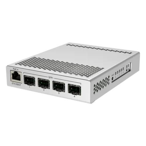 მართვადი სვიჩი - CRS305, L3, 1G, 4S+, MikroTik