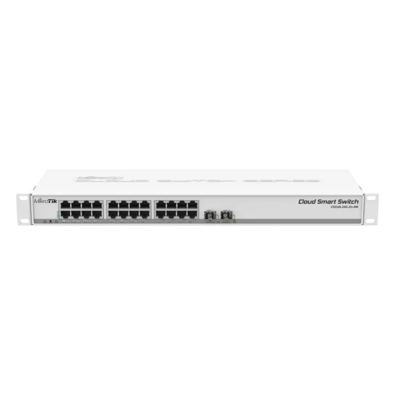 მართვადი სვიჩი - CSS326, 24G, 2S+, MikroTik